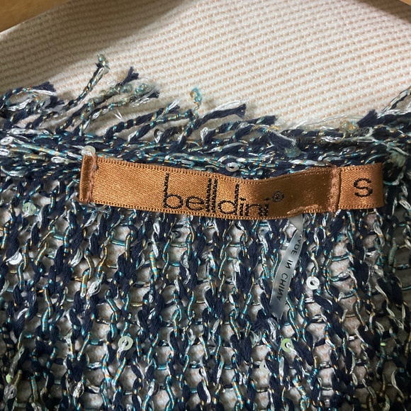 belldini cardigan green with shiny beads, elegant, very good condition.size s - Picture 3 of 4